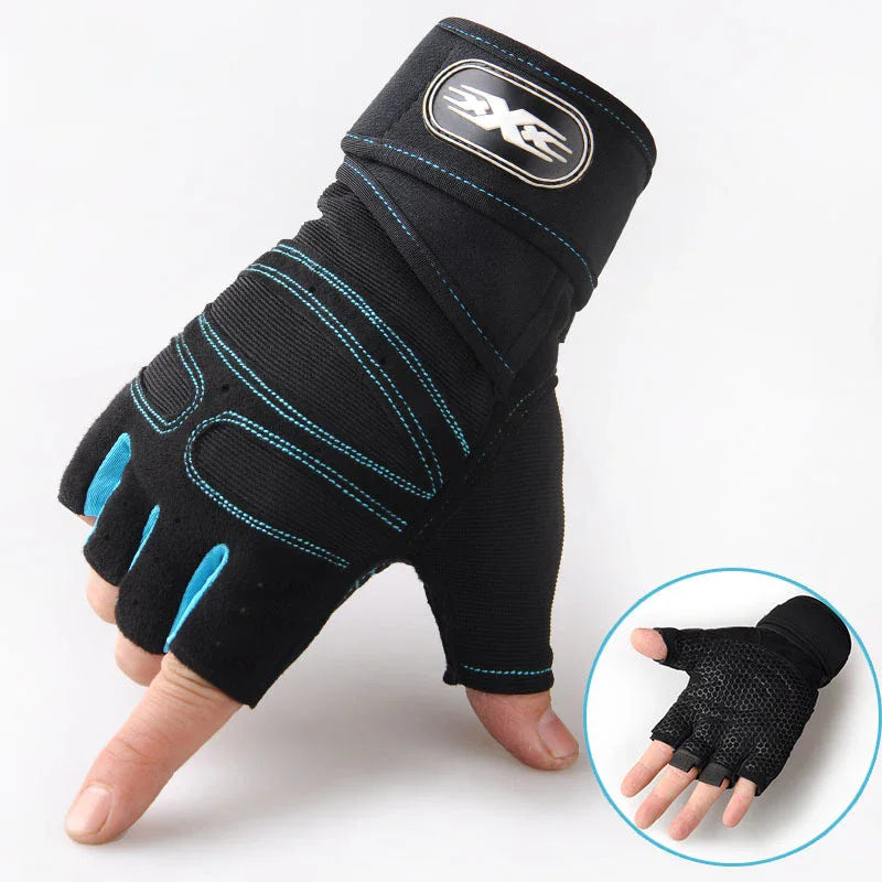 Luvas desportivas ao ar livre.