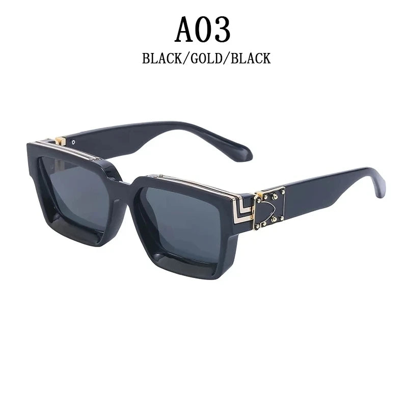 Óculos quadrados vintage