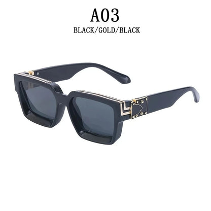 Óculos quadrados vintage