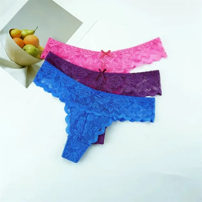 Lingerie de renda transparente