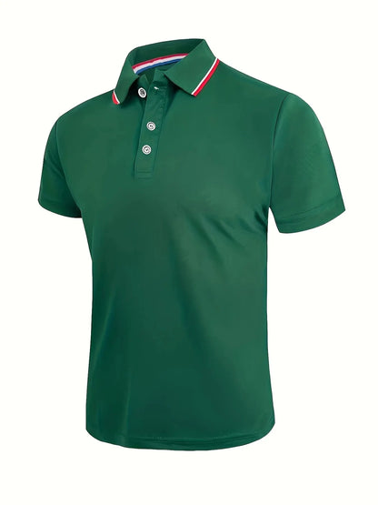 Camisa polo cor sólida