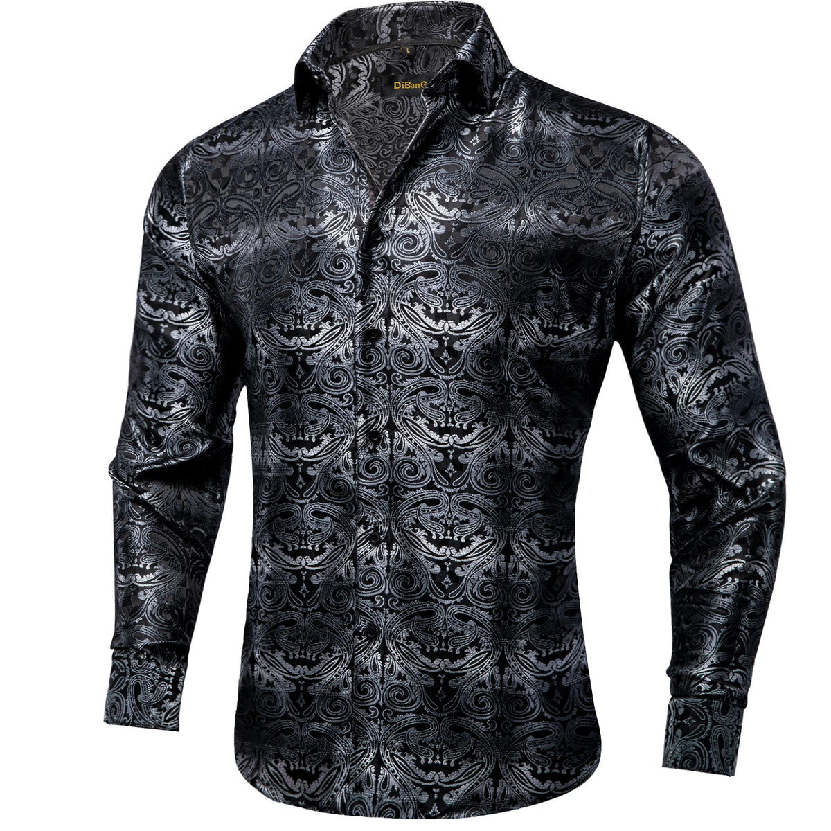 Camisa Masculina Paisley Roxa
