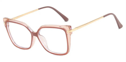 Óculos de leitura femininos com proteção contra a luz azul