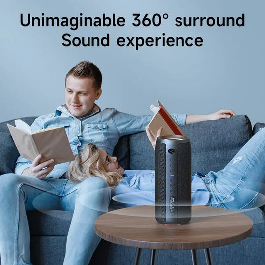 Coluna Bluetooth ZEALOT S51 Pro 40 W com Som Estéreo 3D