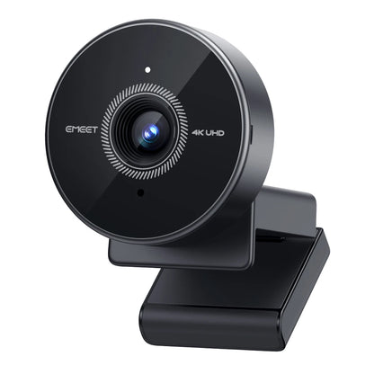 Webcam EMEET C950 4K UHD — 8 MP, Foco Automático e Microfone com Cancelamento de Ruído
