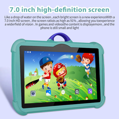 Tablet Infantil BDF 7″ — 4 GB RAM, 64 GB, Wi-Fi e Android 13
