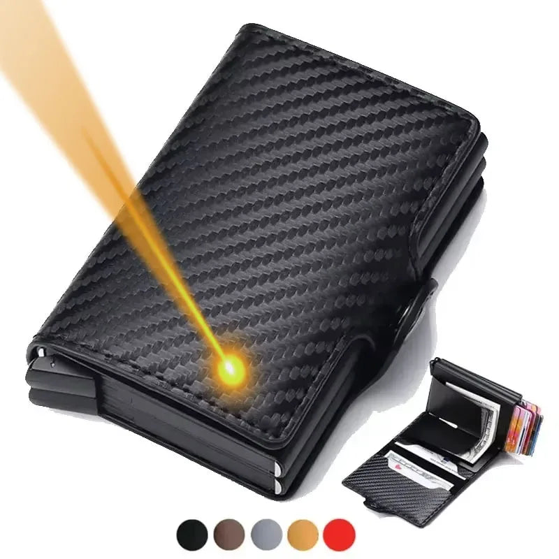 Porta-cartões em Fibra de Carbono Personalizável