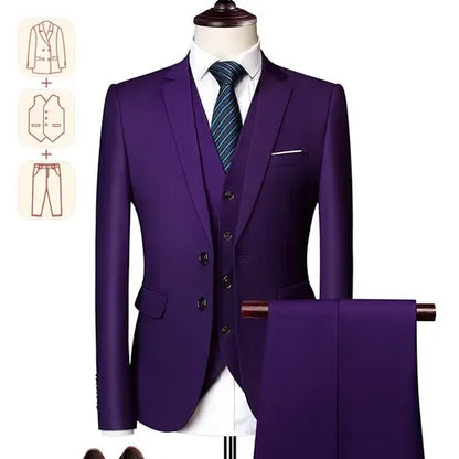 Conjunto de terno formal masculino