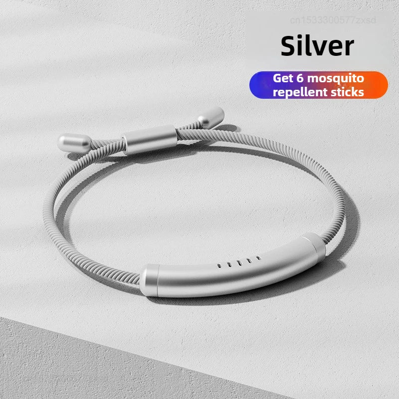 Pulseira repelente de mosquitos