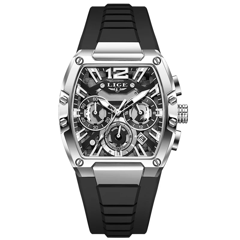 Relógio Masculino LIGE LG89206 — Digital e Analógico