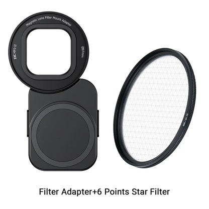 Adaptador de filtro de lente de telefone para iphone 16 15 14 Pro max