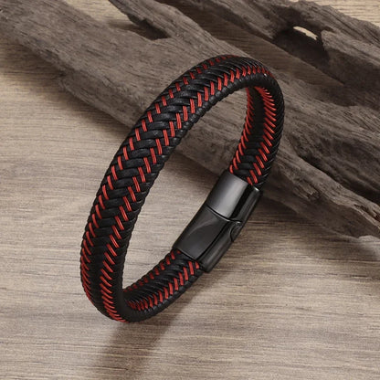 Pulseira punk de camada dupla
