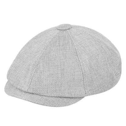 Chapéu clássico vintage tweed peaky
