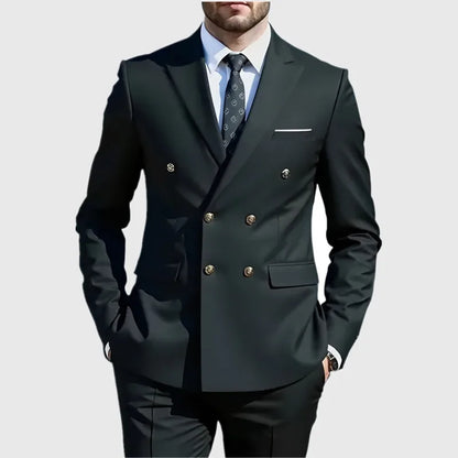Fato Masculino Clássico de Duas Peças