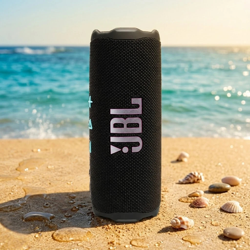 Caixa de Som Portátil JBL Flip 7 — Bluetooth, IP68 e até 16 Horas de Reprodução