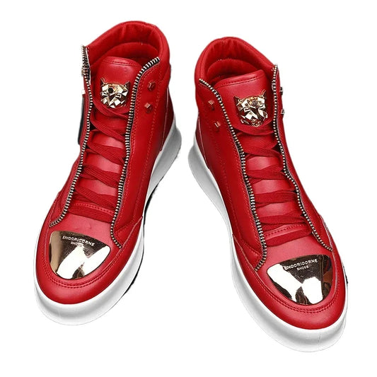 Ténis casuais de cano alto