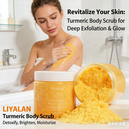 Esfoliante de Açafrão para Rosto e Corpo