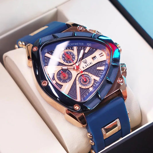Relógio Masculino LIGE LG89103 — Cronógrafo