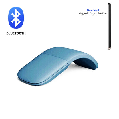Mouse Bluetooth dobrável ultra fino