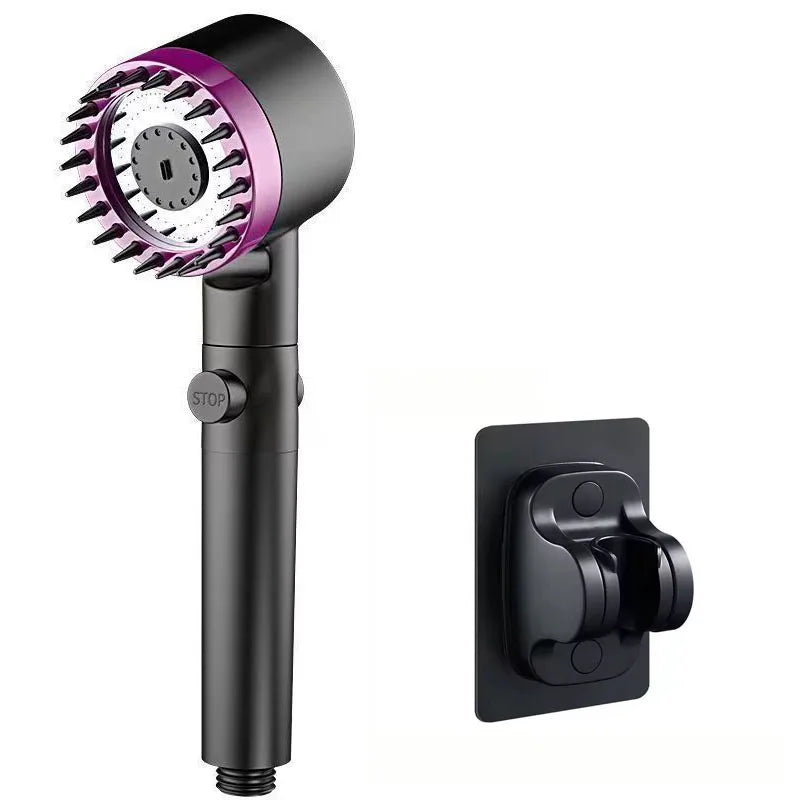 Chuveiro de banheiro com ajuste de três velocidades