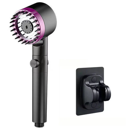 Chuveiro de banheiro com ajuste de três velocidades