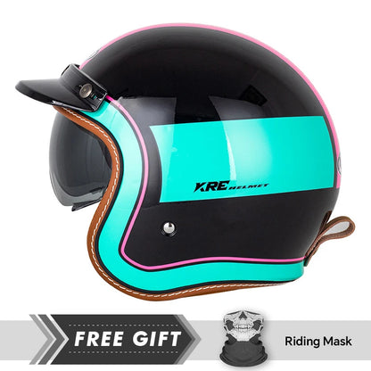 Capacetes de motocicleta Open Face