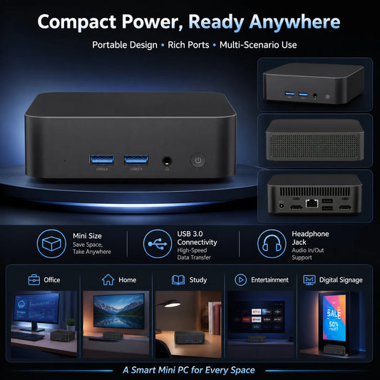 Mini PC Intel N150 — Windows 11