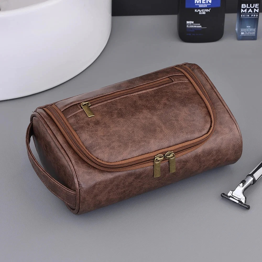 Bolsa de Higiene e Viagem em PU — 23,5 cm