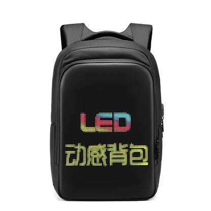 Mochila Display LED Viagens de negócios 15.6 Polegada