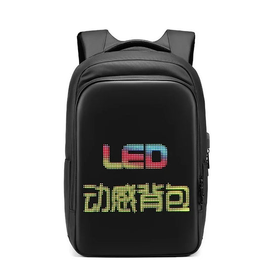 Mochila Inteligente com Ecrã LED