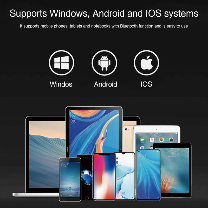 Miniteclado Bluetooth Dobrável HUWEI