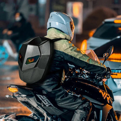 Mochila Led para motocicleta
