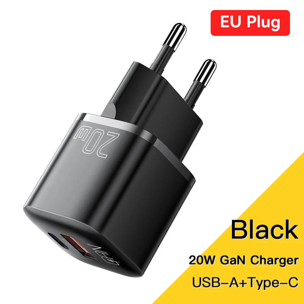 Carregador Essager 20W GaN USB C