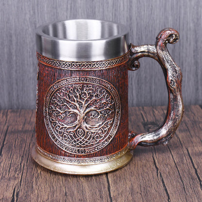 Caneca Viking 600 ml em Resina