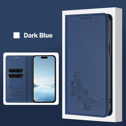 Capa Carteira Magnética de Couro para Xiaomi – Porta-Cartões e Proteção