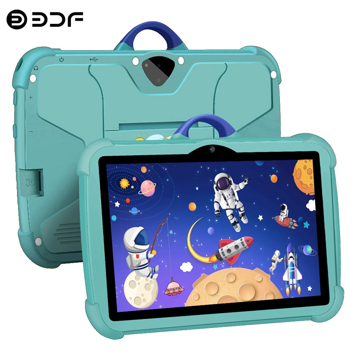 Tablet Infantil BDF 7″ — 4 GB RAM, 64 GB, Wi-Fi e Android 13