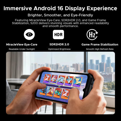 DOOGEE S200 VIP Edition — Smartphone Robusto 5G, 48 GB + 256 GB