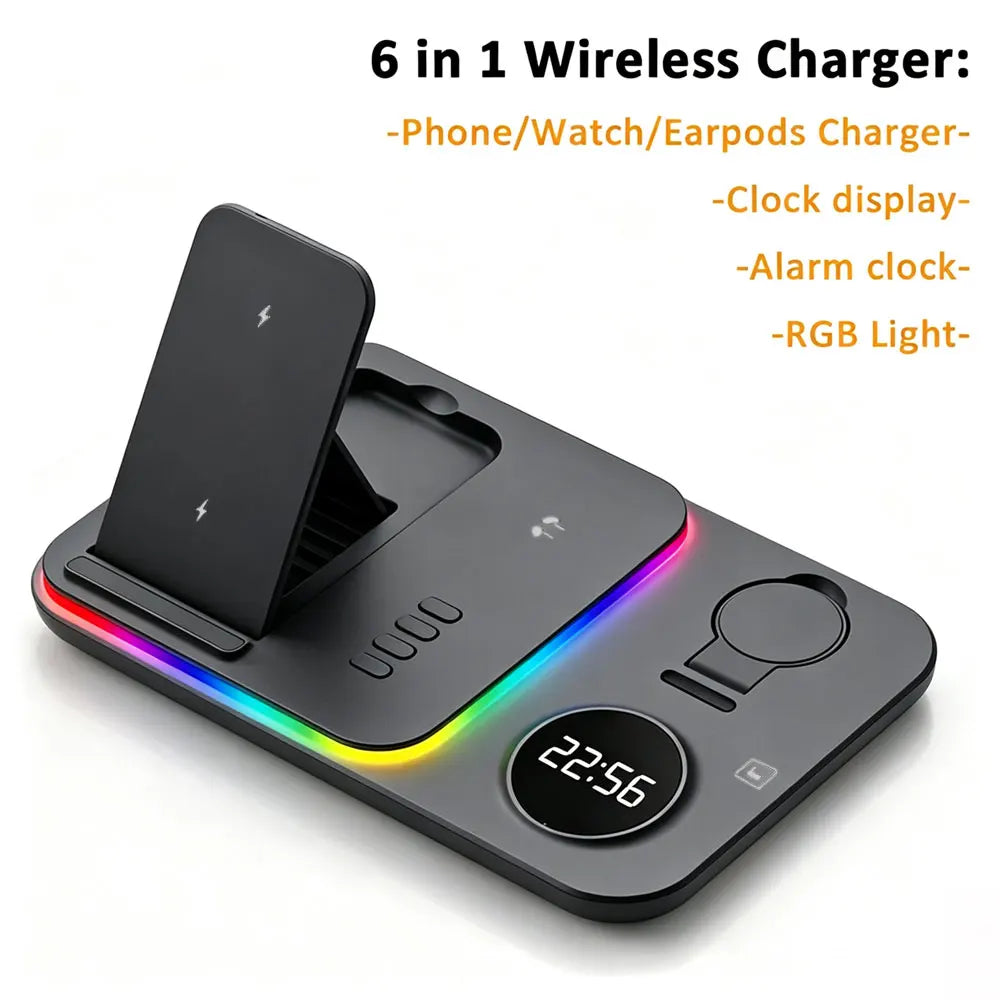 Carregador Sem Fio 4 em 1 para Samsung