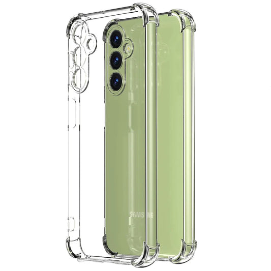 Capa transparente de silicone macio para Samsung