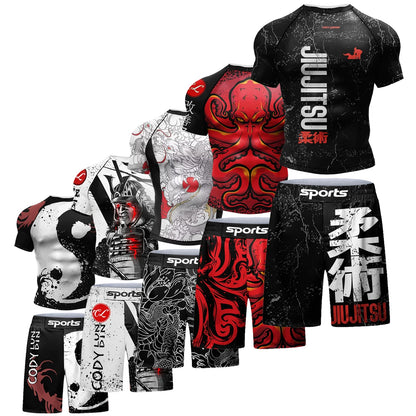 Conjunto esportivo jiu jitsu