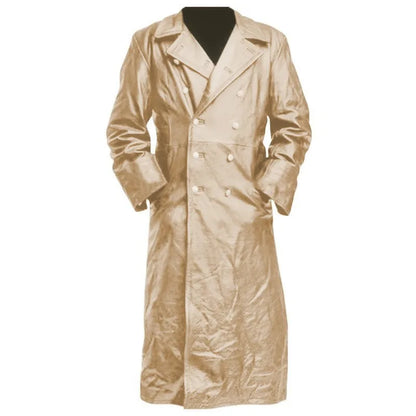 Jaqueta masculina vintage retrô de couro estilo britânico
