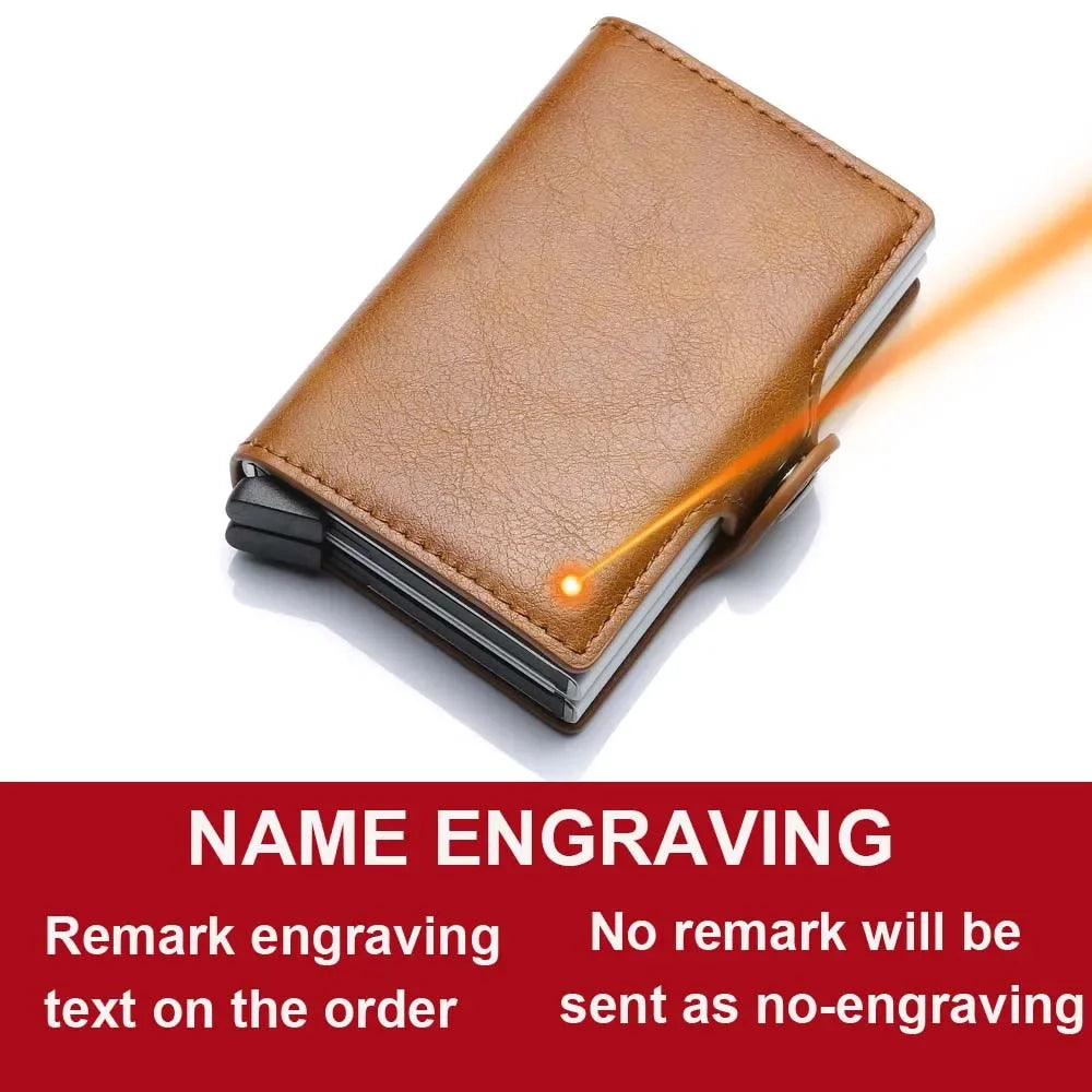 Porta-cartões em Fibra de Carbono Personalizável