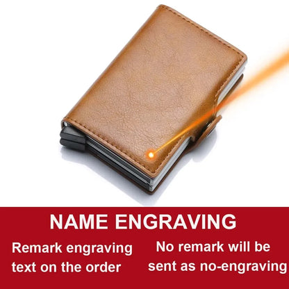 Porta-cartões em Fibra de Carbono Personalizável