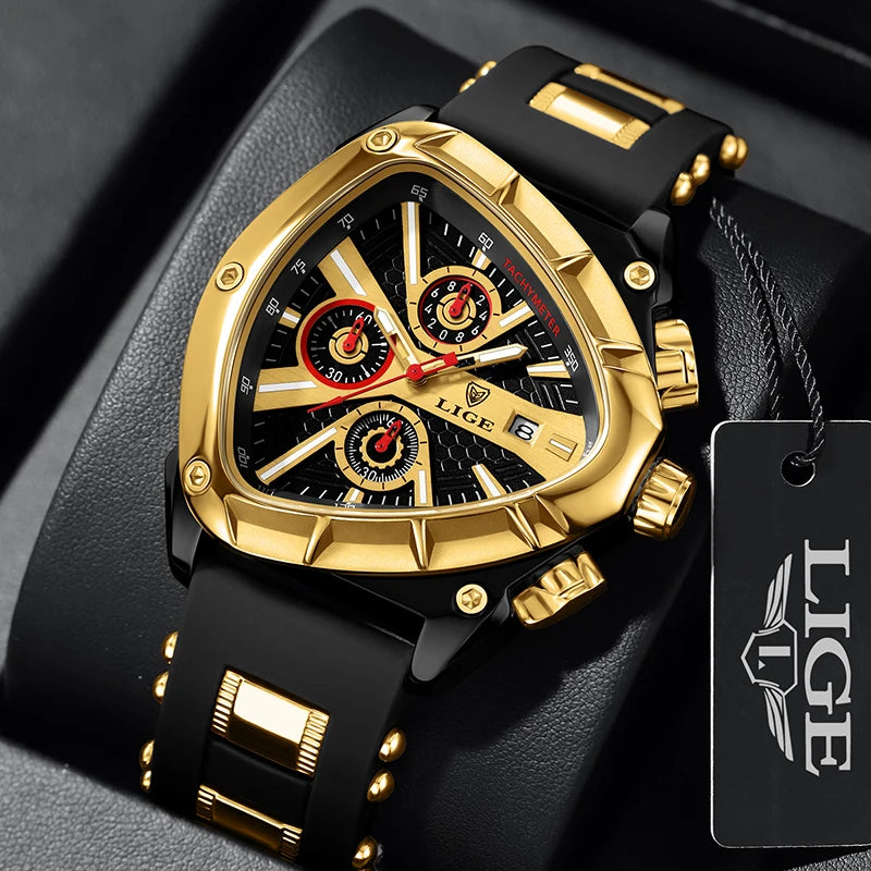 Relógio Masculino LIGE LG89103 — Cronógrafo
