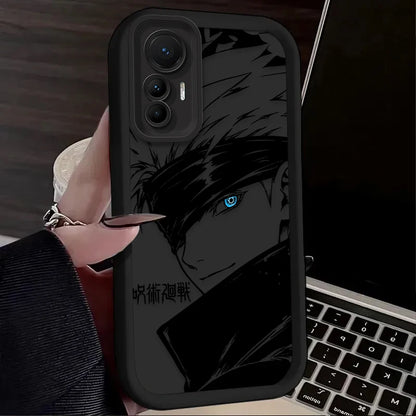 Capa de Silicone Gojo Jujutsu Kaisen para Xiaomi – Proteção e Estilo