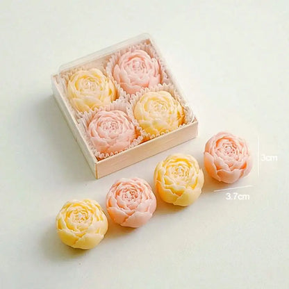 Caixa de Velas Aromáticas Florais