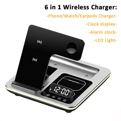 Carregador Sem Fio 4 em 1 para Samsung