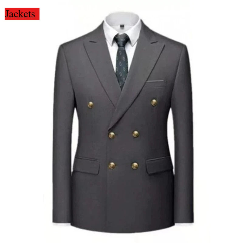Terno botão duplo slim fit