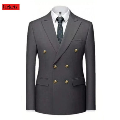 Terno botão duplo slim fit