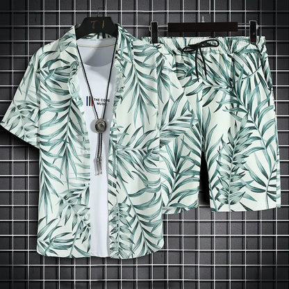 Fato de praia Havaiana e Shorts